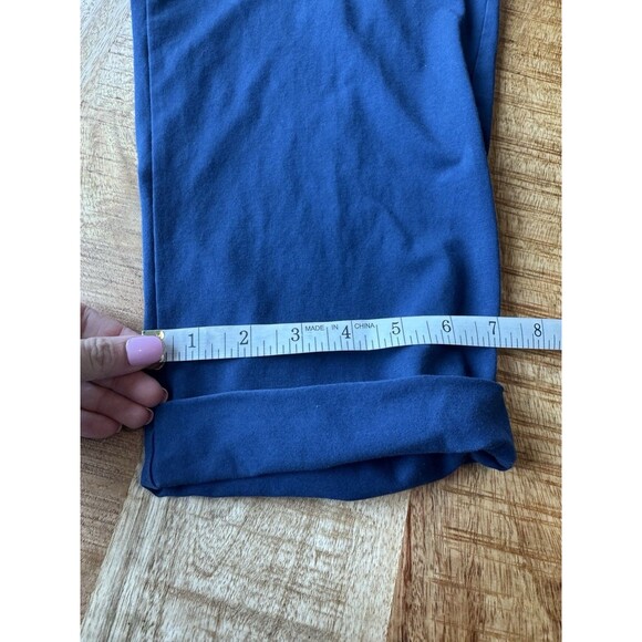 Life Is Good Women's Blue Crusher Flex Pull On Rolled Cropped Sweat Pants XL - Picture 10 of 10